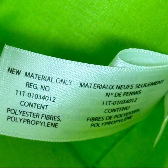 Animal Adventures Tan Bunny Rabbit EASTER BASKET Cuddly Plush Green Fabric Lined - Picture 10 of 10